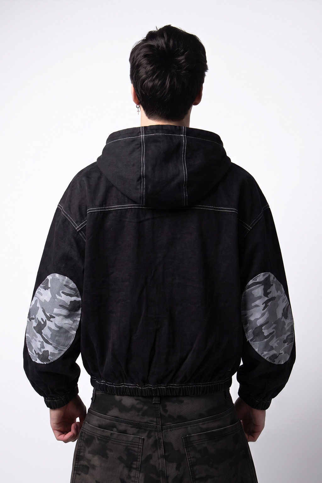 ALKA - CAMPERA JEAN CON PARCHES