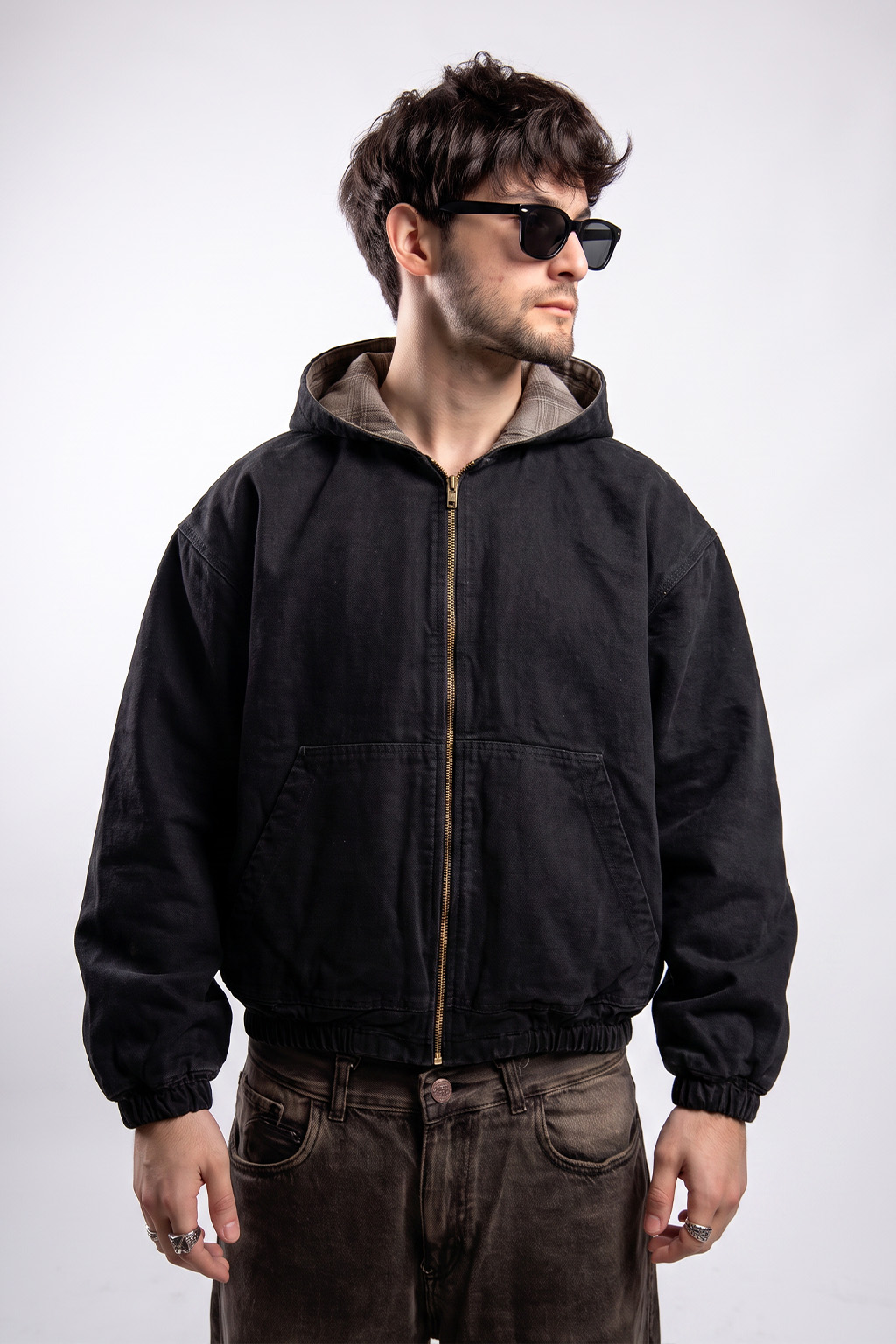 RIDER - CAMPERA JEAN CON PARCHES